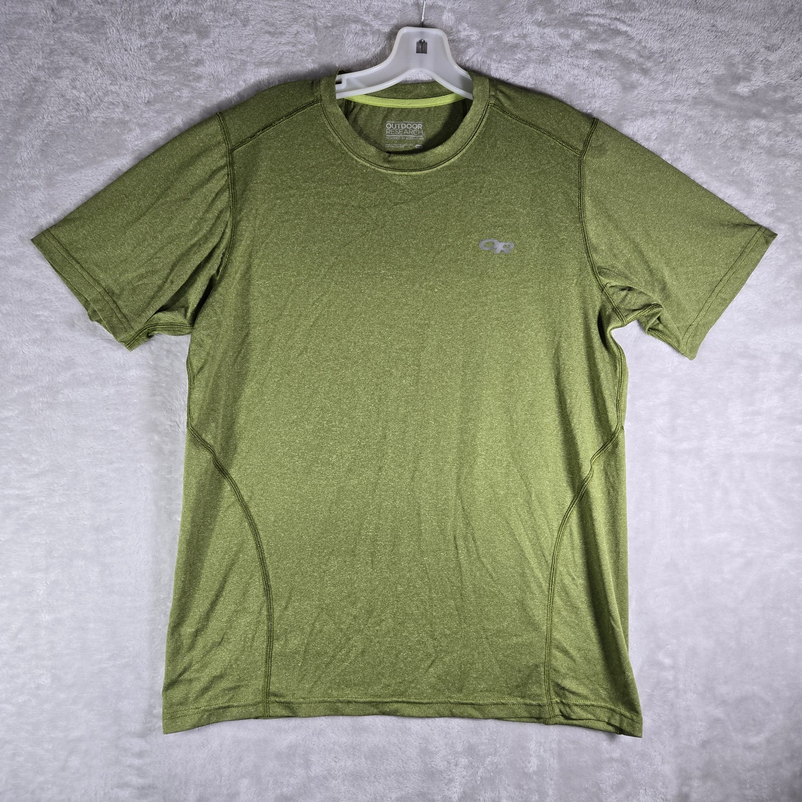 Outdoor Research Ignitor S/S Crew Neck Shirt Men Size M Medium Green Performance gallery
