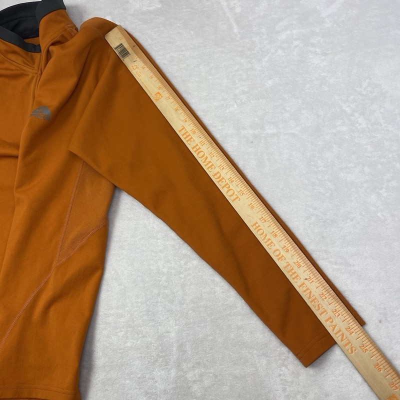Nike ACG FitDry 1/4 Zip Pullover M Orange Fleece Base Layer Hiking Shirt VTG Y2K gallery