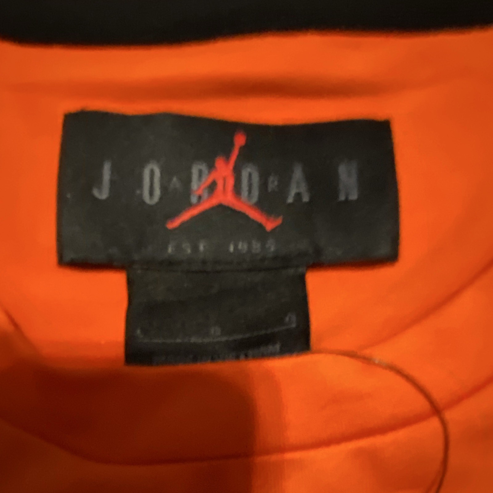 Jordan Dri-FIT Men's Orange Long Sleeve Training Crew T-Shirt L DQ7901-813 gallery