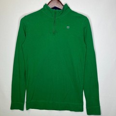 Crown & Ivy Green Quarter Zip Pullover Long Sleeve Men’s Size L