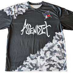 Asendit Mens 2XL Long Sleeve Shirt Eagle Snowboard Ski Motor-cross Goggles