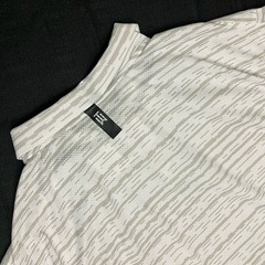 Nike TW Tiger Woods ADV Dri Fit Stripped Polo DH0789 100 Photon Dust White XXL