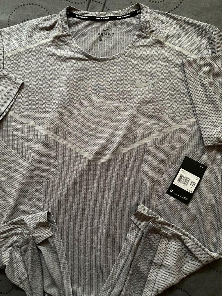 NIKE TECH KNIT RUNNING BODY MAP SHIRT SIZE 2XL SLIM FIT MEN NWT $70.00 gallery