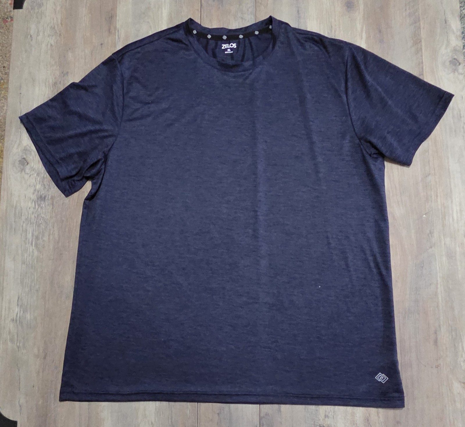 Zelos Navy Blue Performance Short Sleeve Shirt Men XL gallery