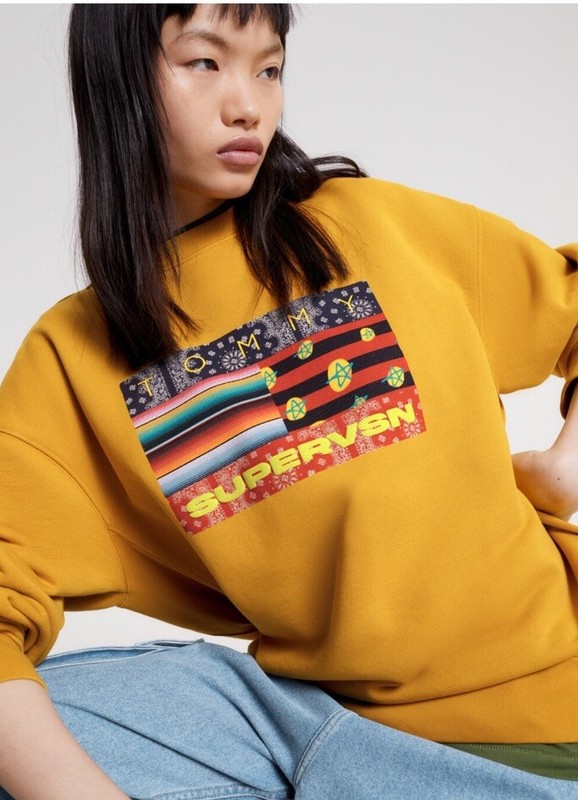 Tommy x Supervsn COLLAB YELLOW ORANGE Brilliant Size M Tommy Hilfiger gallery