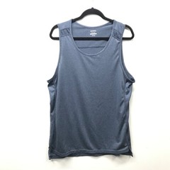 Skora Mens Running Sleeveless Shirt Qwick Dry Lightweight Breathable Blue – L