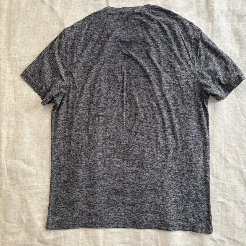 Outdoor Voices Men's CloudKnit Shirt Gray Heather Performance Workout Running gallery