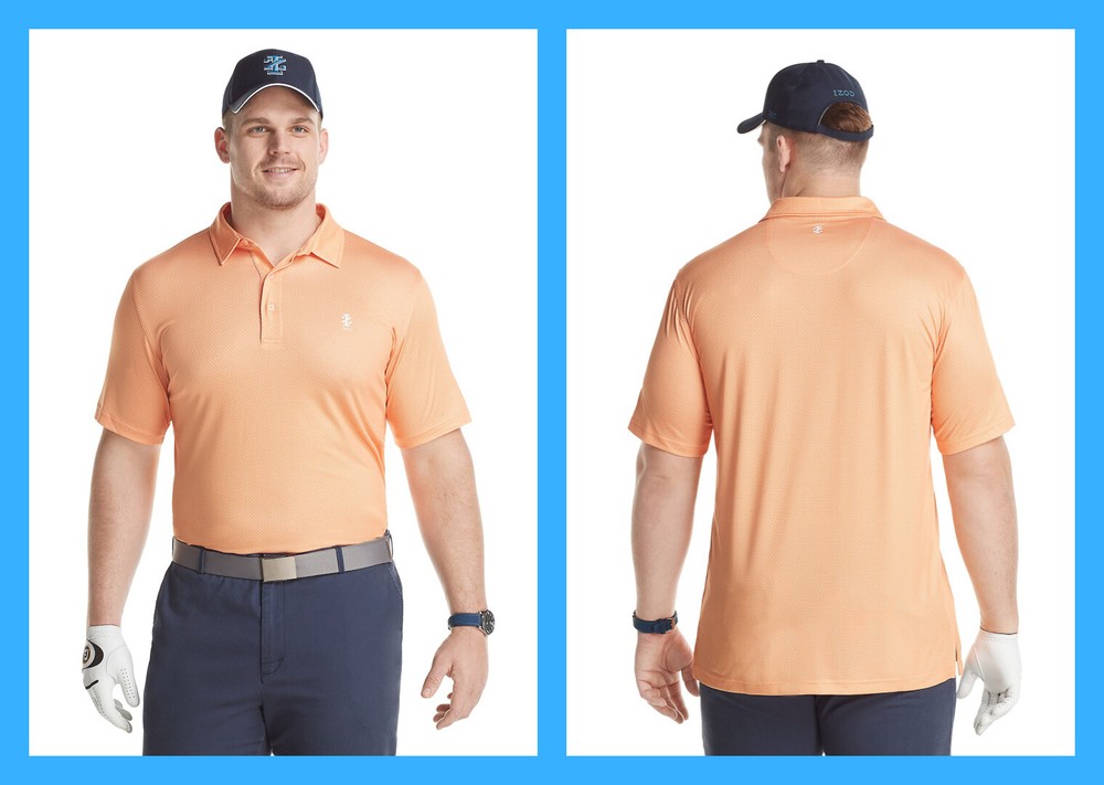 IZOD ~ Swingflex® Golf Cool FX Men's Big & Tall Stretch Polo Shirt $65 NWT