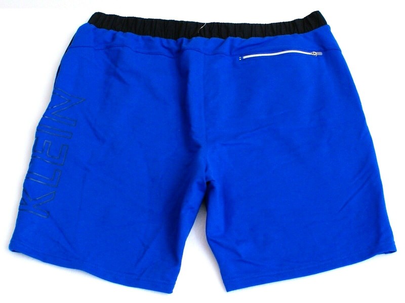 Calvin Klein Performance Signature Blue Stretch Athletic Shorts Men's NWT gallery
