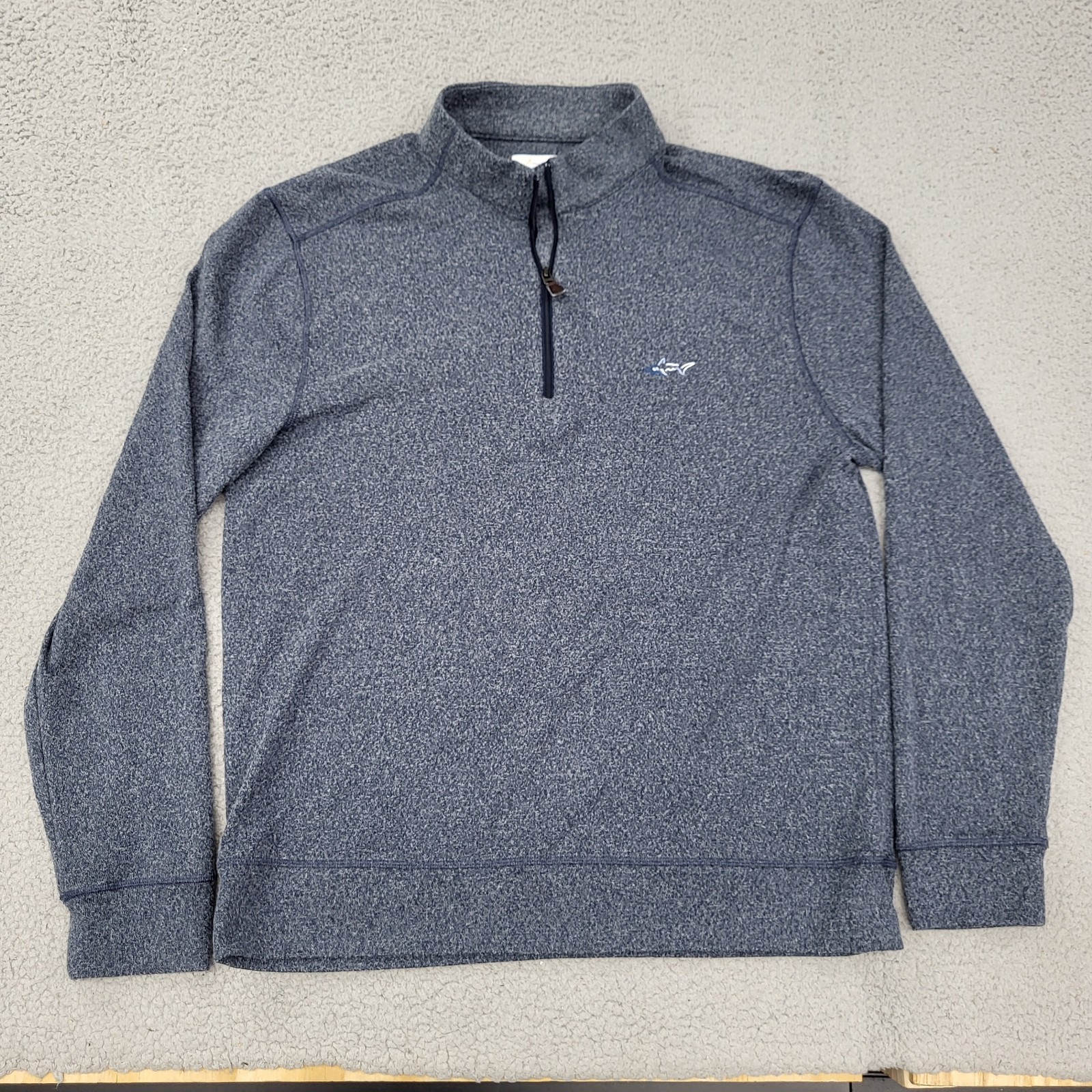 Greg Norman 1/4 Zip Pullover Mens Medium Performance Heather Embroidery gallery