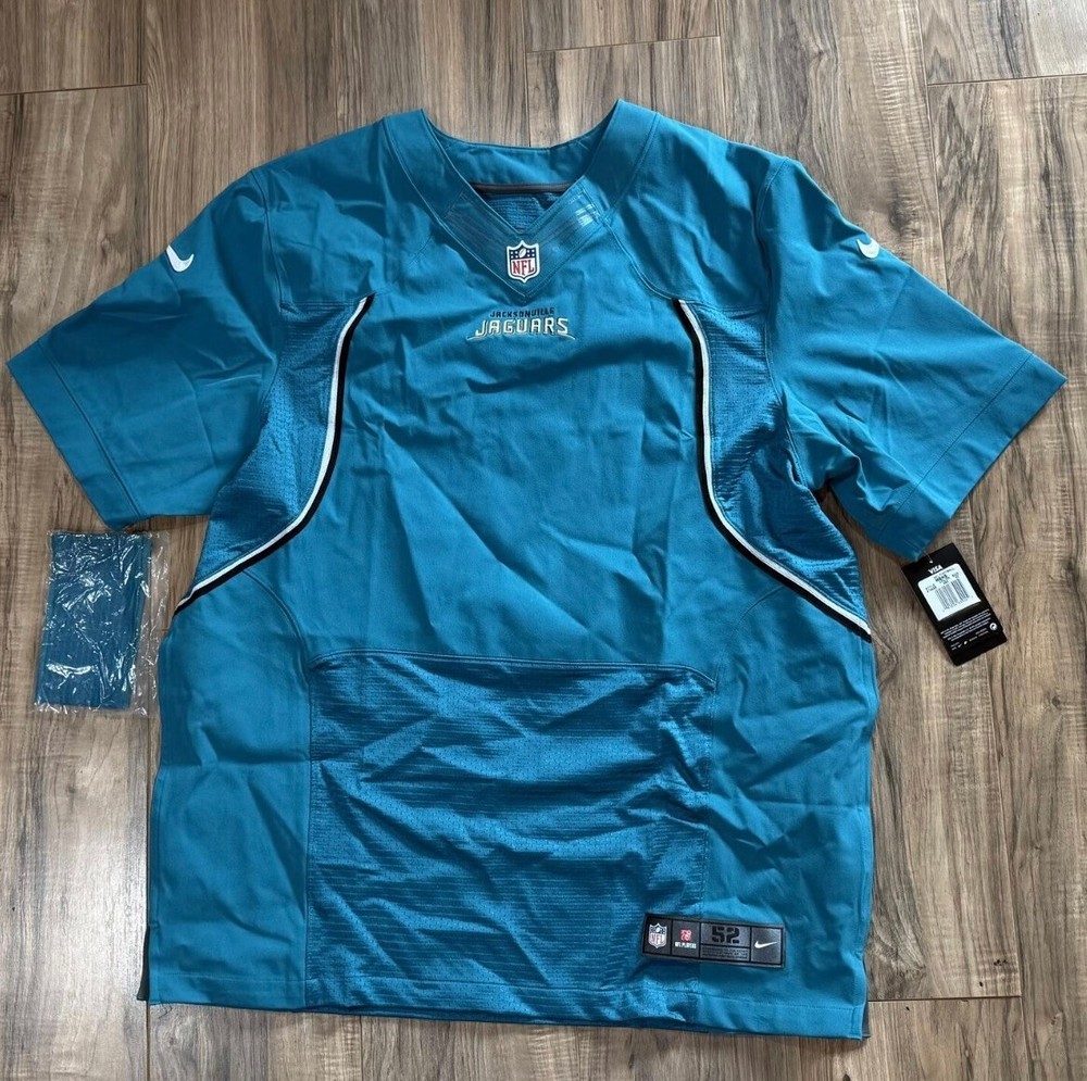 Nike Elite Jacksonville Jaguars AUTHENTIC On Field Men's Jersey 2012 Bundle *52