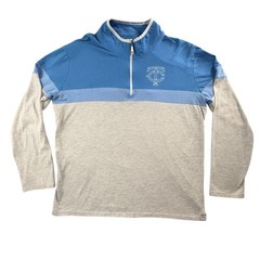 Minnesota Twins MLB Pullover Mens 2XL Blue Gray Opening Day SGA 1/4 Zip Ford