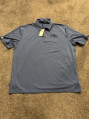 RLX Ralph Lauren Golf Polo Shirt Mens Size XL Bottoms Up Invitational *STAIN*