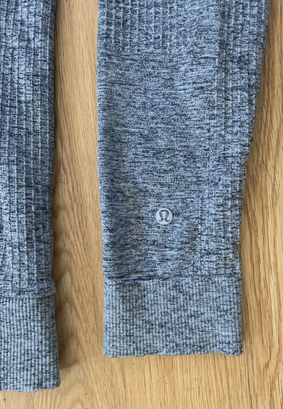 Lululemon Engineered Warmth Crewneck Mens Medium Gray Long Sleeve Wool Blend gallery