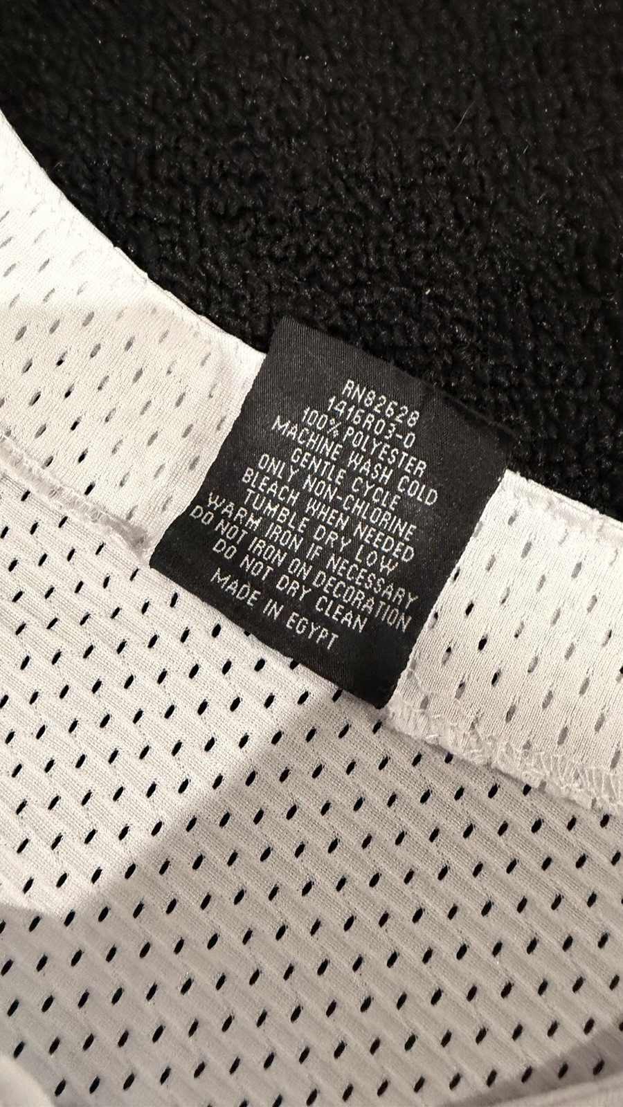 Tom and Jerry Men's White Mesh Graphic Jersey M Breathable 100% Polyester gallery