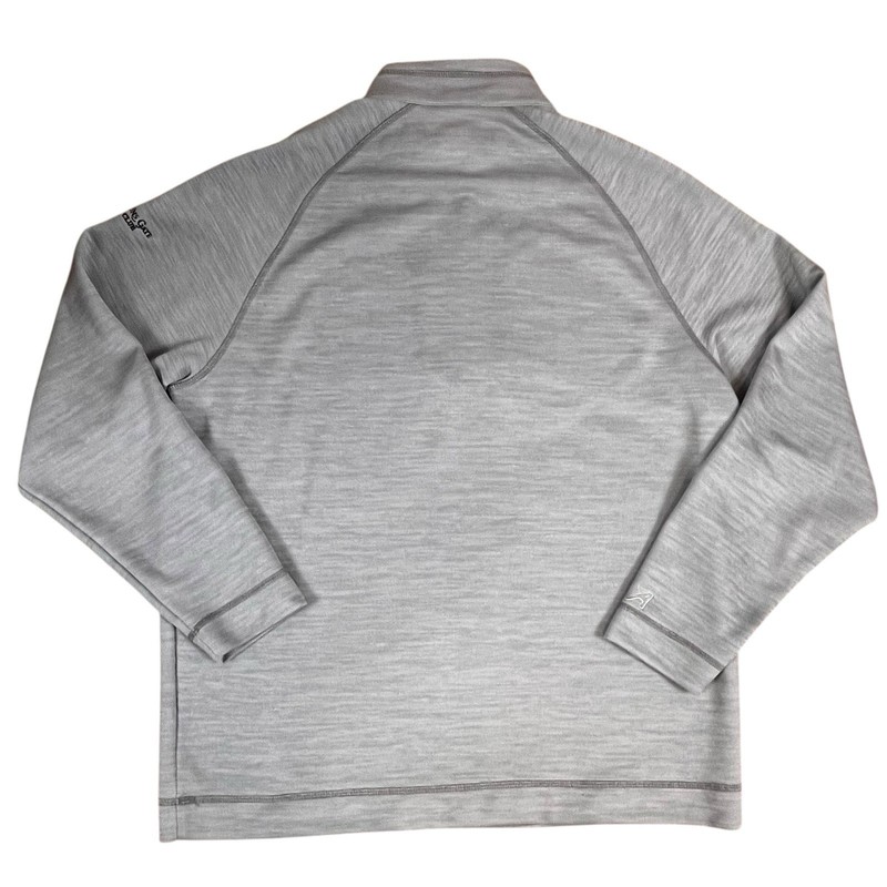 Champions Gate Mens Ahead Golf Club Sz L Gray Quarter Zip Performance Pullover gallery