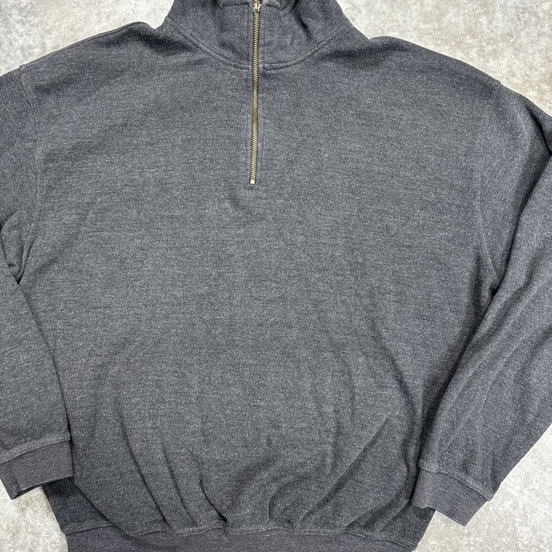 Bolle Golf 1/4 Zip Pullover Sweatshirt Long Sleeve Men’s Medium Cotton Blend gallery