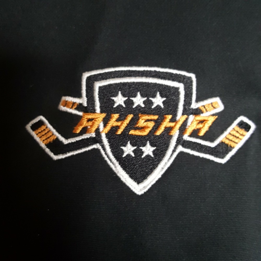 CCM Hockey Tactical Dry 1/4 Button Pullover Shirt Mens Size Med Black Polyester