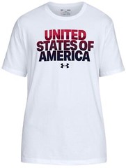 Under Armour Men’s USA Freedom Shirt 1346192-100 NWT Medium M