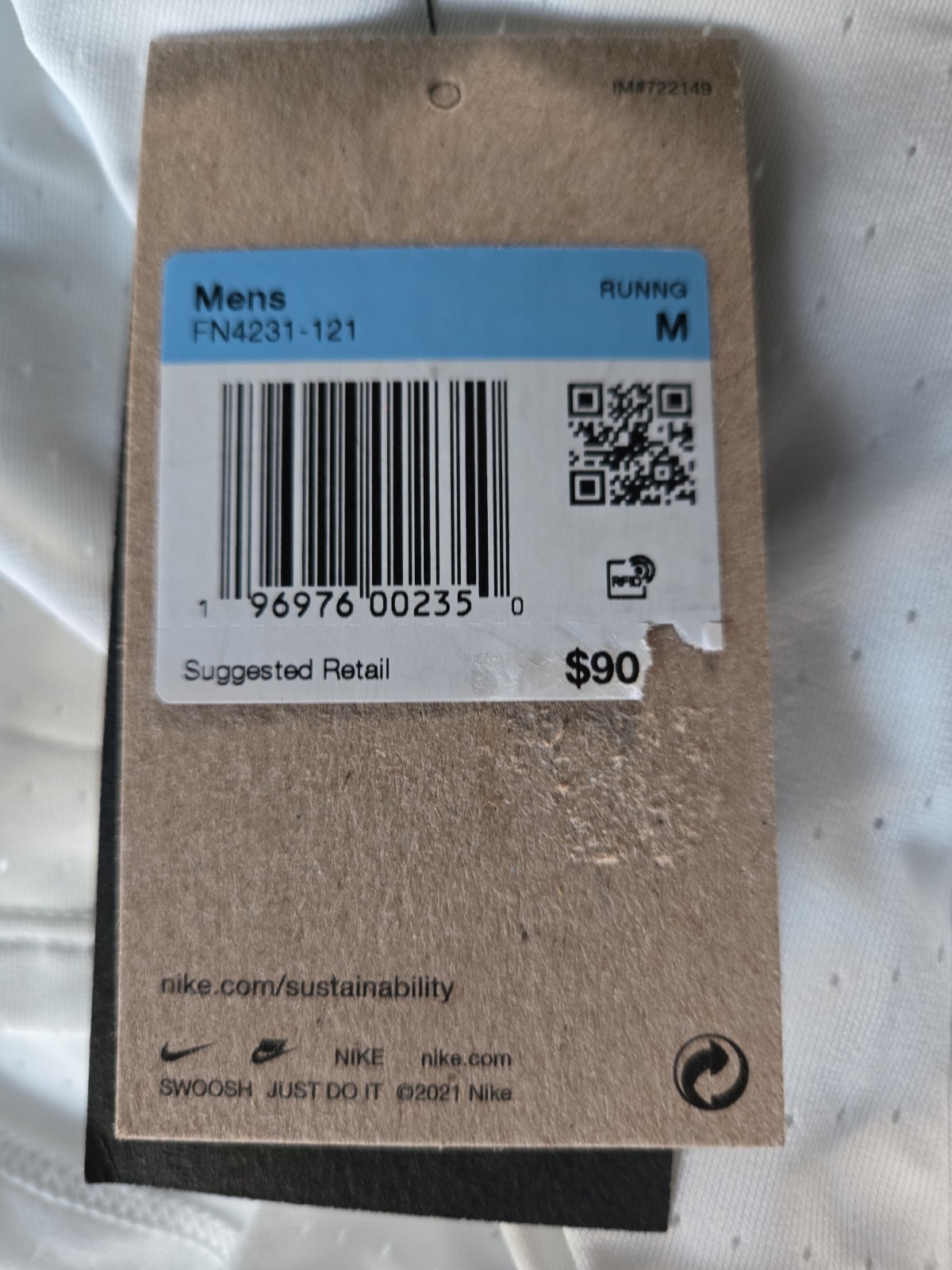 Nike AeroSwift Dri-FIT ADV Running Singlet Men's Size MED FN4231-121 NWT $90 gallery