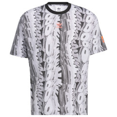 Adidas Originals Pride AOP Men T-Shirt Size Large White Black HC3082 Love Unites