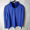 Under Armour Sweater Mens XL Blue Golf 1/4 Zip Pullover Fleece Coldgear 1329832 gallery