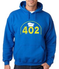Steph Curry Golden State Warriors “402” jersey Hooded SWEATSHIRT HOODIE