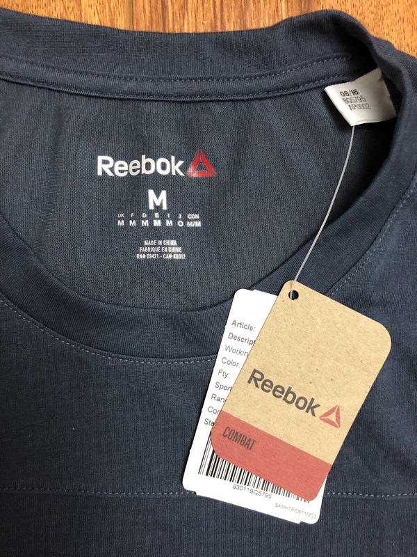 👕 REEBOK PERFORMANCE COMBAT TRAINING T-SHIRT Mixed Martial Art SMONO Crossfit gallery