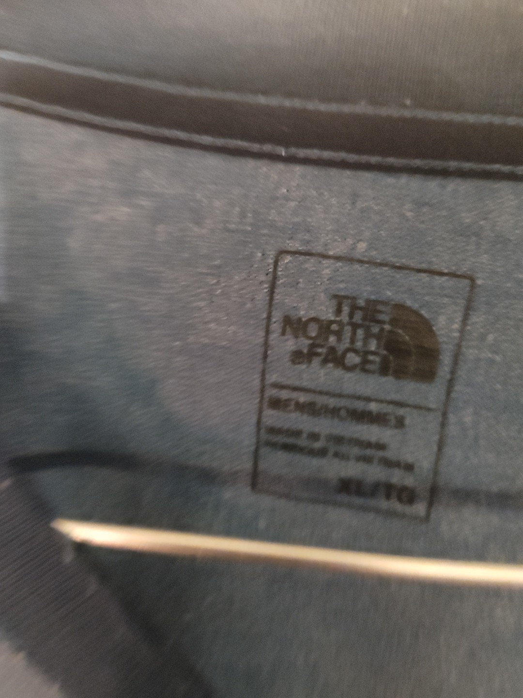 The North Face Men's LS Pullover Shirt Bluish Gray Sz XL gallery