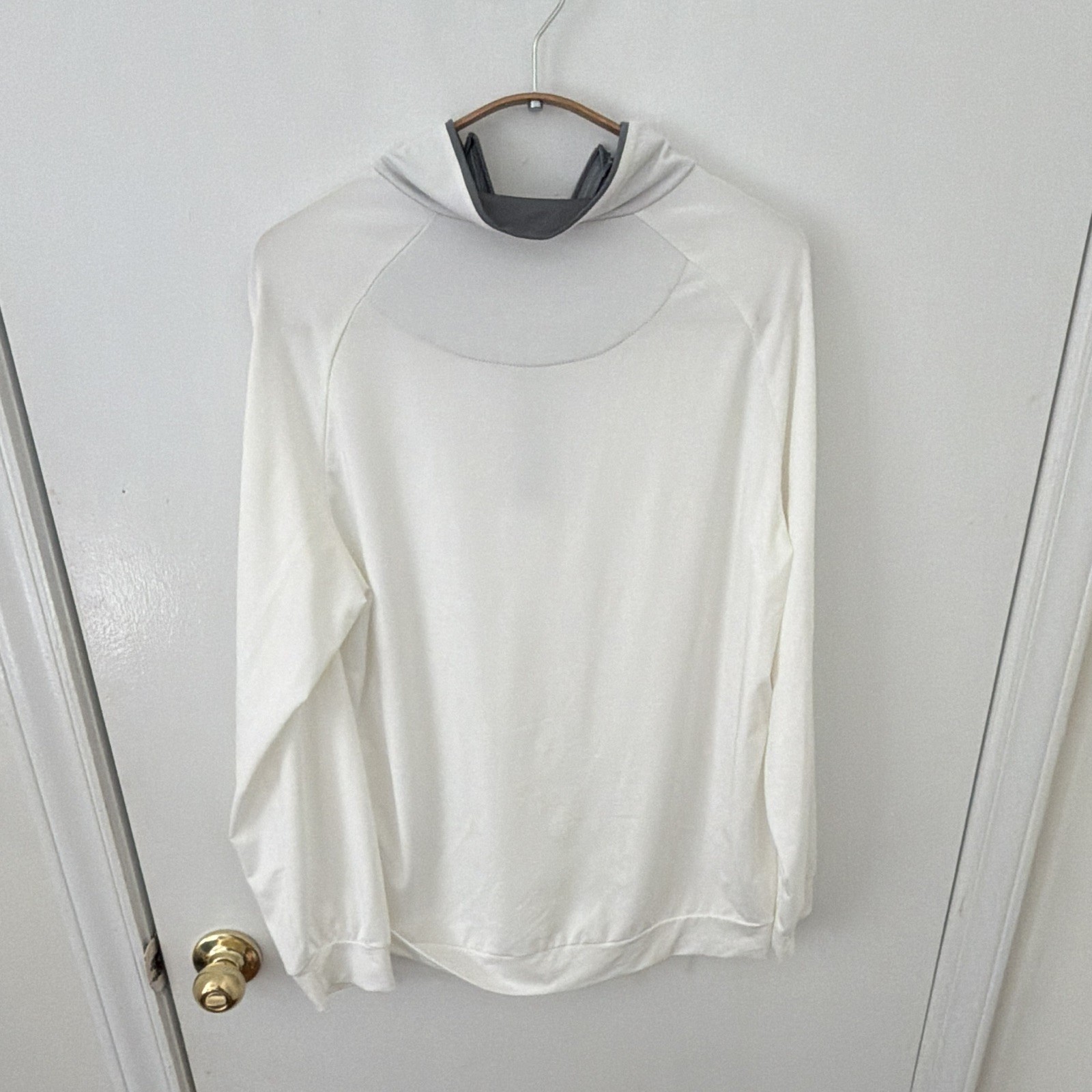 Polo Ralph Lauren Performance Men’s White 1/4 Zip Mock Neck Pullover M gallery