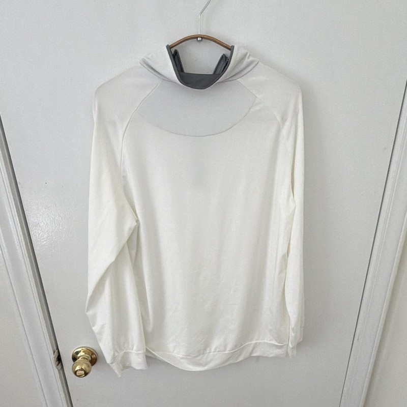 Polo Ralph Lauren Performance Men’s White 1/4 Zip Mock Neck Pullover M gallery