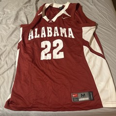 Vintage Nike Alabama Crimson Tide Basketball Jersey #22 Red Men’s Size Medium