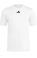 adidas Men’s Pre-Game Training T-Shirt White Medium