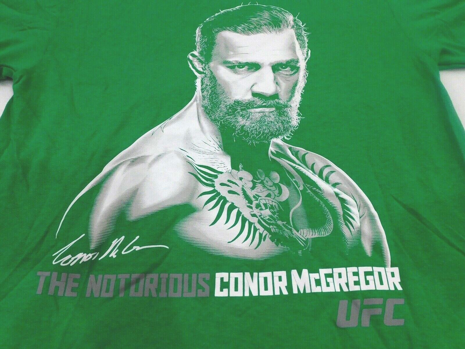 Reebok Exclusive The Notorious Conor Mc Gregor UFC Tee FK0639 Men's Size Large gallery