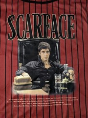 Scarface Button Up Baseball Jersey – Men’s L