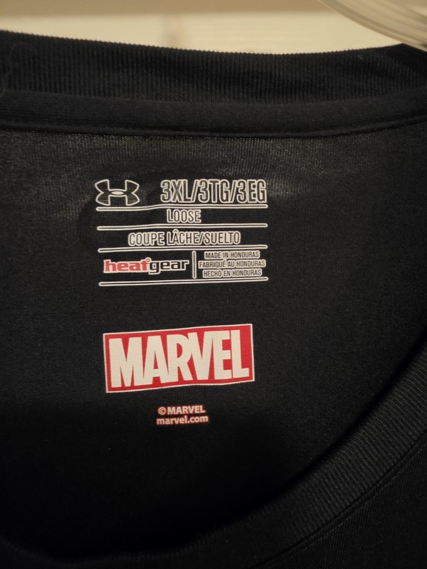 Under Armour Marvel Alter Ego Punisher Team Shirt Size 3XL gallery