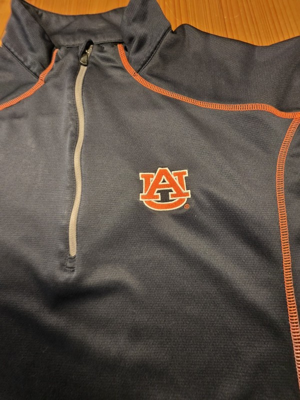 Ping Performance 1/4 Zip Pullover Auburn Tigers Navy/Orange XL gallery