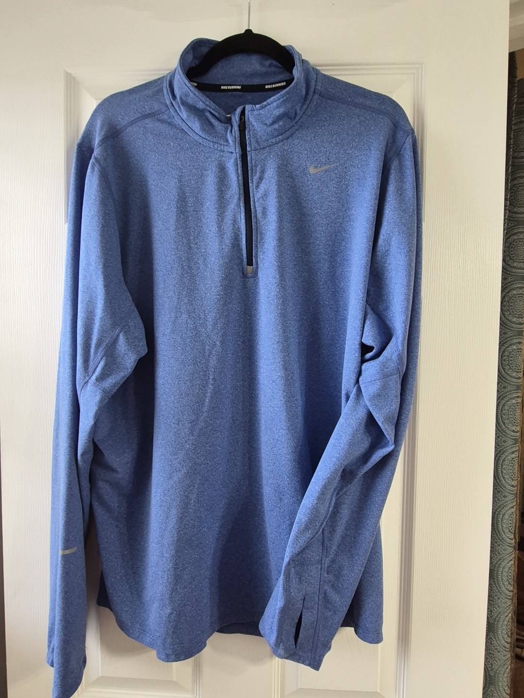 Nike Running Element Dri‑Fit 1/4 Zip Pullover Men’s Size XL Performance Stretch gallery