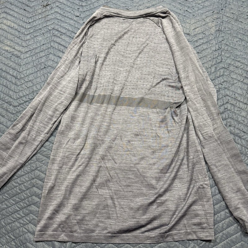 Nike Golf Dry Knit 1/4 Zip Long Sleeve Shirt 892221-011 Men's Size XL Blue Gray gallery