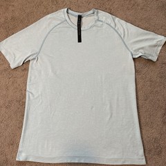Lululemon Metal Vent Tech T Shirt Short Sleeve Light Blue Athletic Men’s S