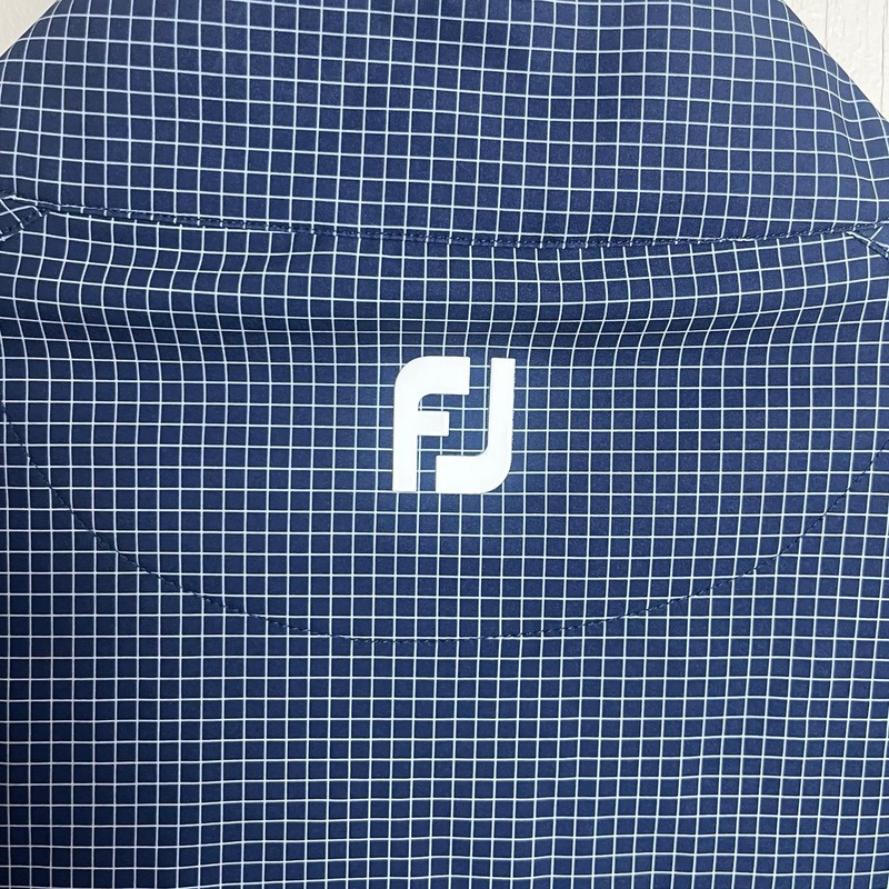 FootJoy Hyperflex Pullover Men’s XL Blue Zip Pocket Waterproof Wind Resistant FJ gallery