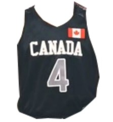 Youth Men Alexander #4 Team Canada Basketball Jersey Stitched Custom Names