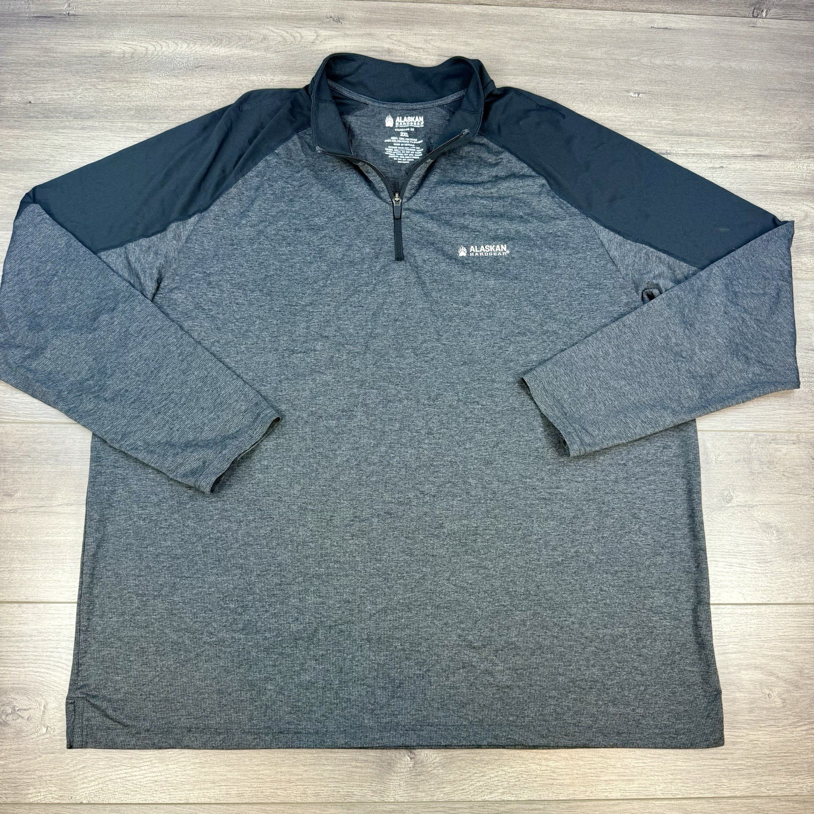 Duluth Trading AKHG Tun-Dry Standard Fit 1/4 Zip Long Sleeve Pullover Shirt Men gallery