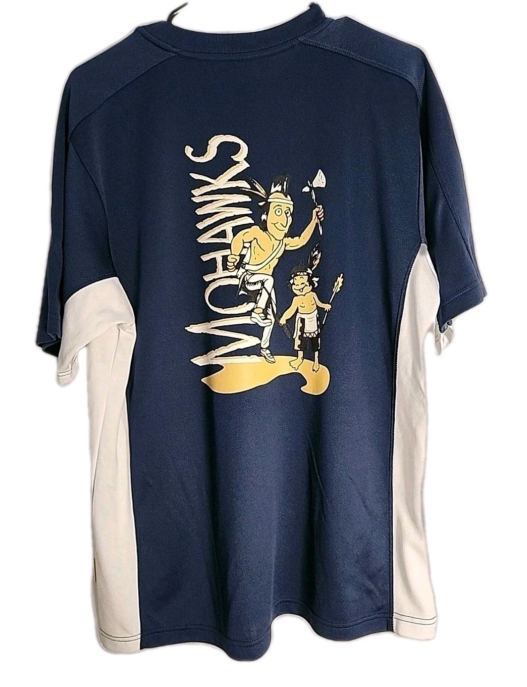 Colorado Timberline Poly-Dri Sports Men's Large Pullover Mohawk Graphic Blue gallery