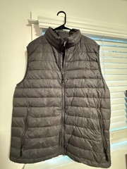 32 Degrees Insulated Weatherproof Vest – Grey – Men’s Large