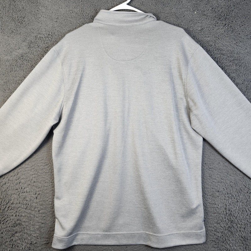 Bolle Pullover Mens Large Gray Performance 1/4 Zip Golf Athletic Shirt gallery
