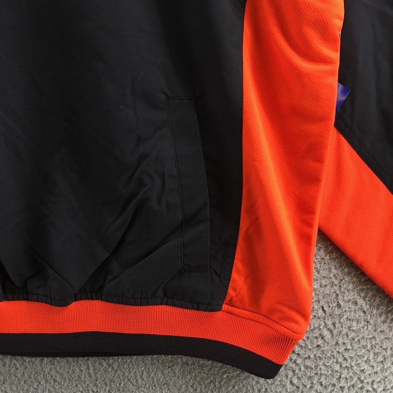 Motion Athletic Pullover Mens Small Black Sports V-Neck Long Sleeve Pullover NEW gallery