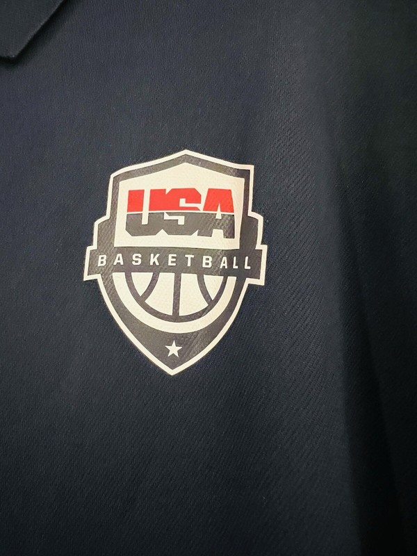 Nike Team USA Dream Team Basketball DRI Fit Polo Collar Shirt Size XXL gallery