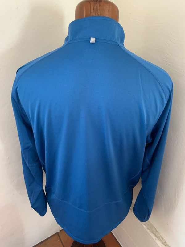 Master's Tech Active Pullover Men's Size Large Blue 1/4 Zip Long Sleeve Golf PGA gallery