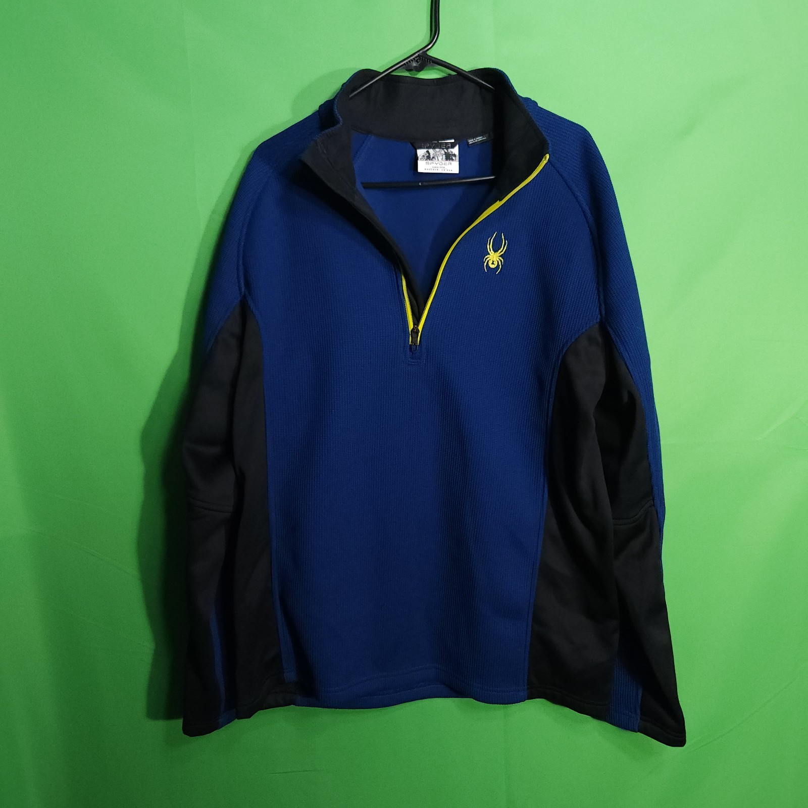 Spyder Mens L/XL Blue Pullover Outbound Jacket gallery